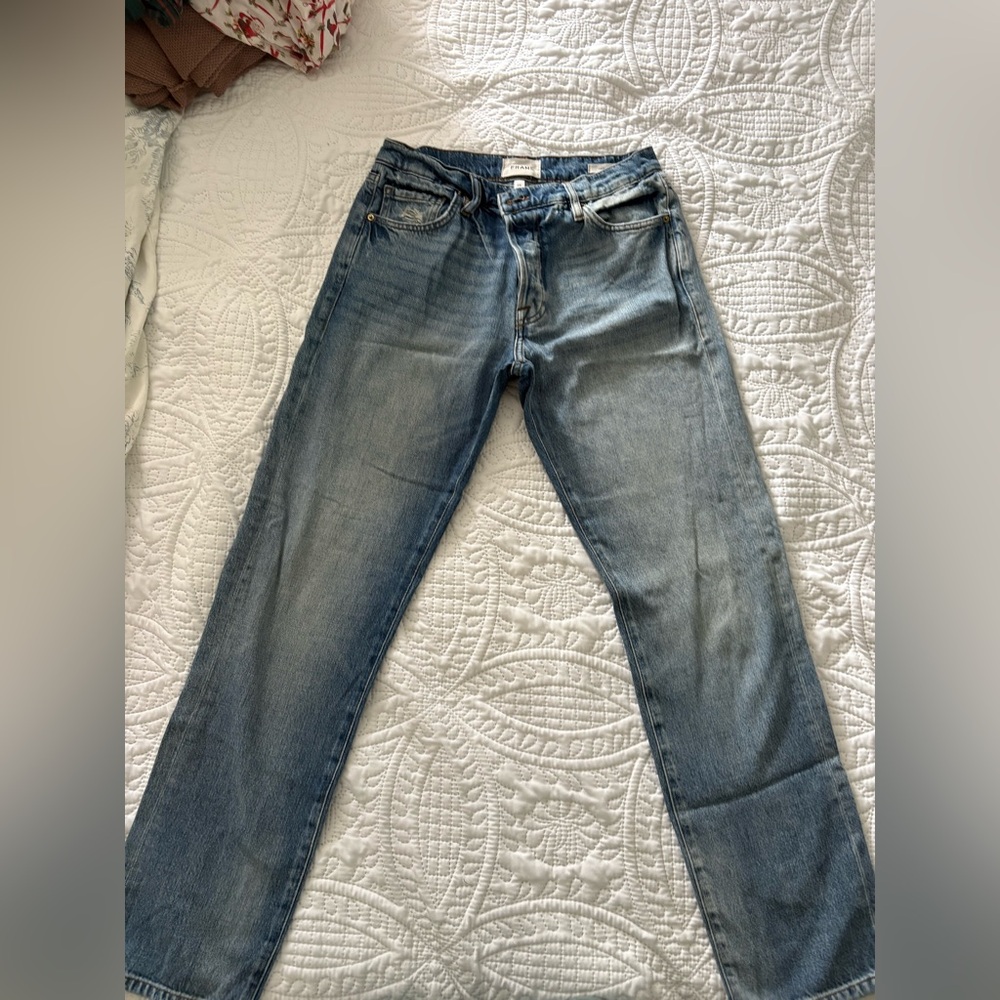 Frame Denim Le Slouch Light Blue Jeans